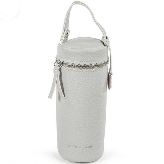 Funda Biberon Gris Biscuit de Pasito A Pasito