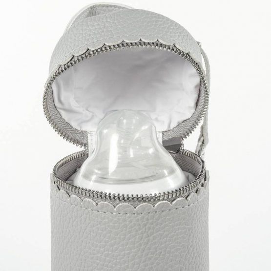 Funda Biberon Pasito A Pasito Gris Biscuit