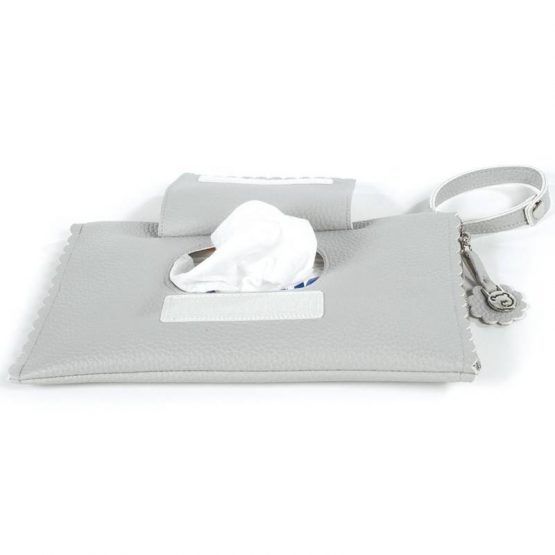 Funda Toallitas Pasito A Pasito Gris Biscuit