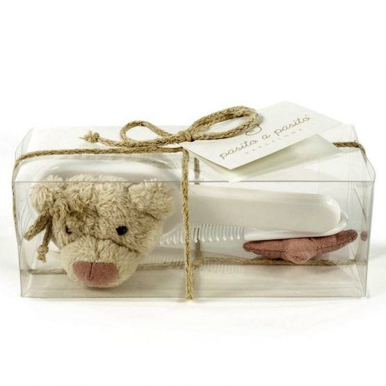 Cepillo Y Peine Pasito A Pasito Rosa Amelie