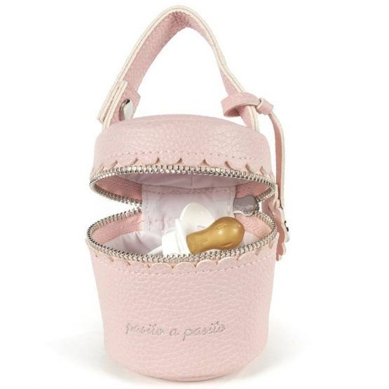 Funda Chupete Pasito A Pasito Rosa Biscuit