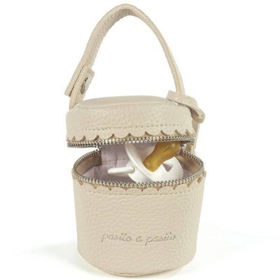 Funda Chupete Pasito A Pasito Beige Biscuit