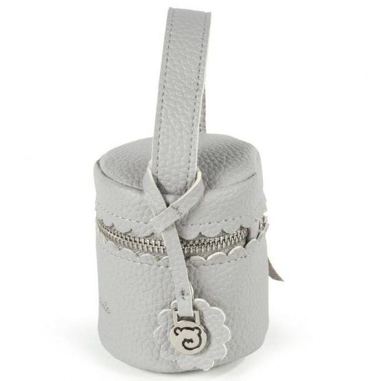 Funda Chupete Pasito A Pasito Gris Biscuit