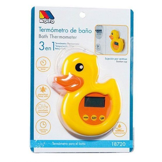 Termometro de Baño Molto Pato Con Ventosa