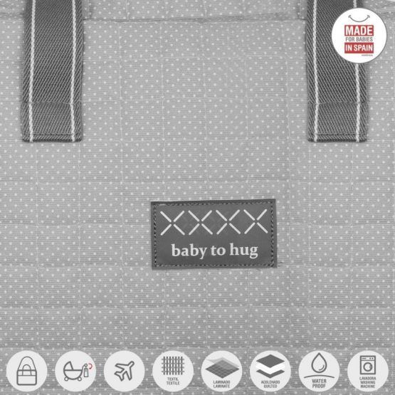 Bolso Maternal Prome Cambrass Pic Celeste