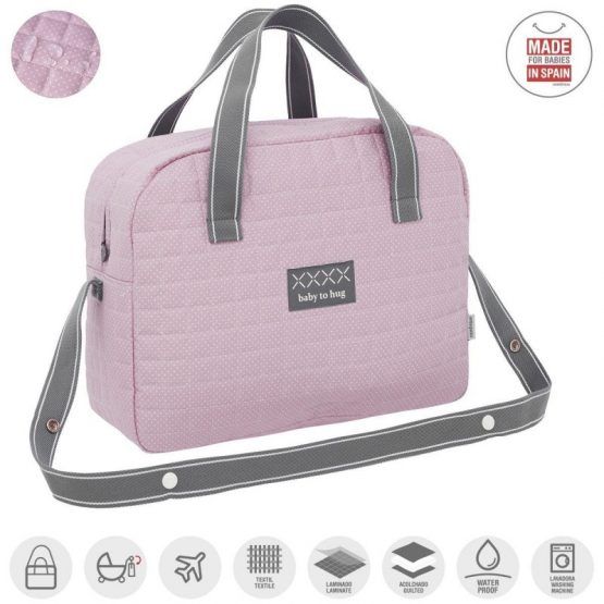 Bolso Maternal Prome Cambrass Pic Celeste