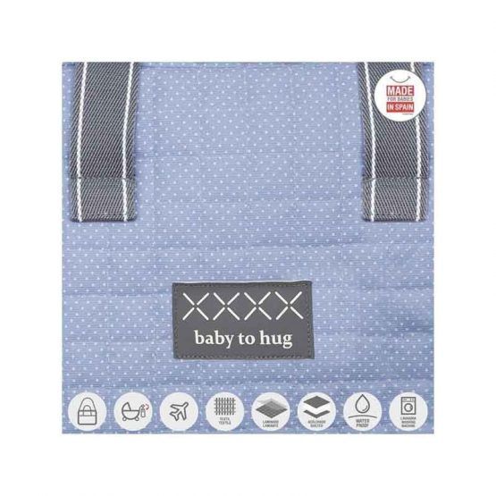 Bolso Maternal Prome Cambrass Pic Celeste