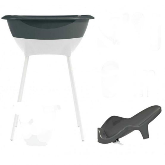 Bañera y asiento baño Luma con set de Baño