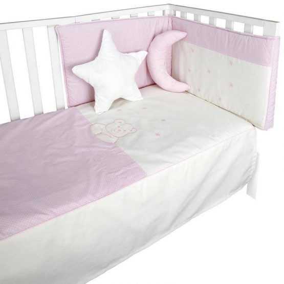 Colcha y Protector Andu Modin Astra Rosa