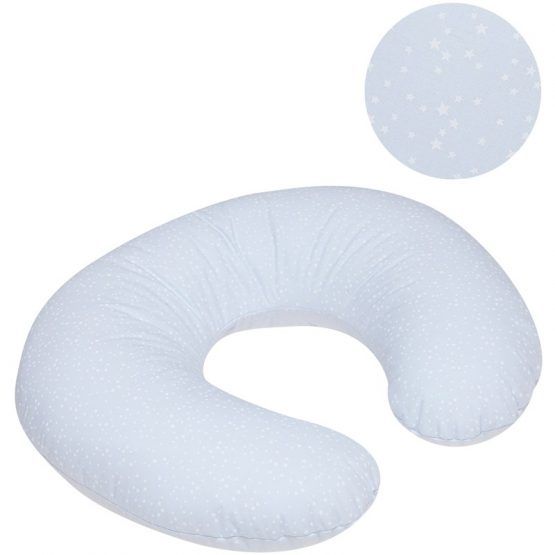 cojin de lactancia cambrass azul estrella