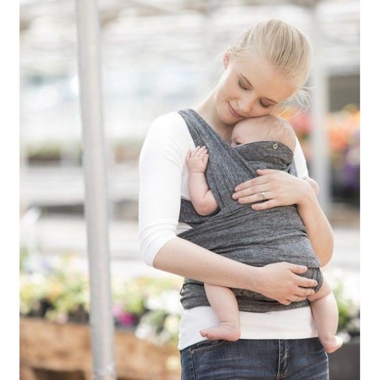 Boppy Porte Bebe Comfyfit Grey