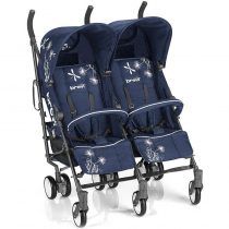 Silla De Paseo Gemelar Marathon de Brevi