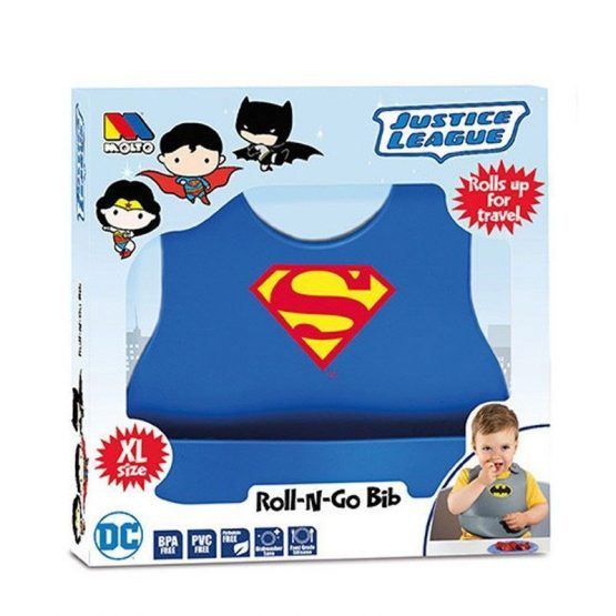 Babero Bebe Silicona Supeheroes de Molto