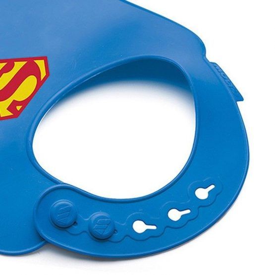 Babero Bebe Silicona Molto Supeheroes