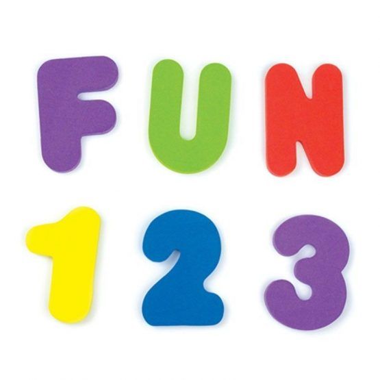 Juguete de Baño Letras y Numeros de Munchkin