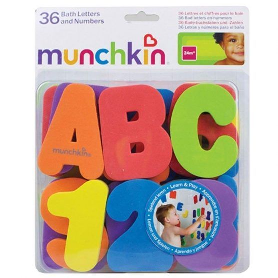 Juguete de Baño Munchkin Letras y Numeros