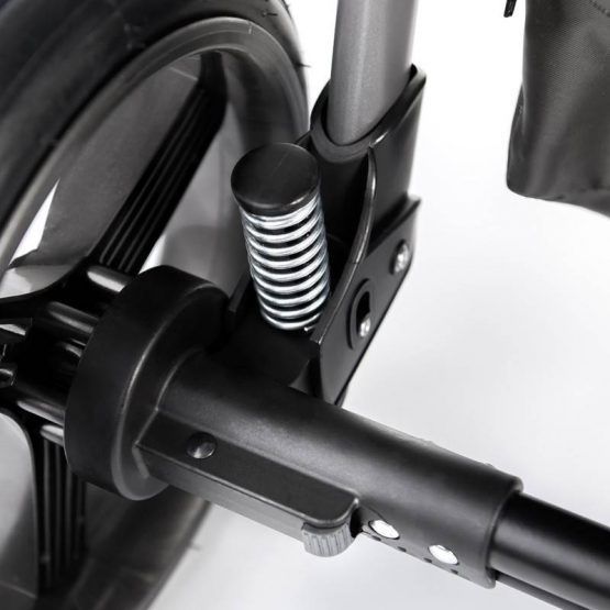 Cochecito Venicci Pure 3 In 1 Stone Grey suspension