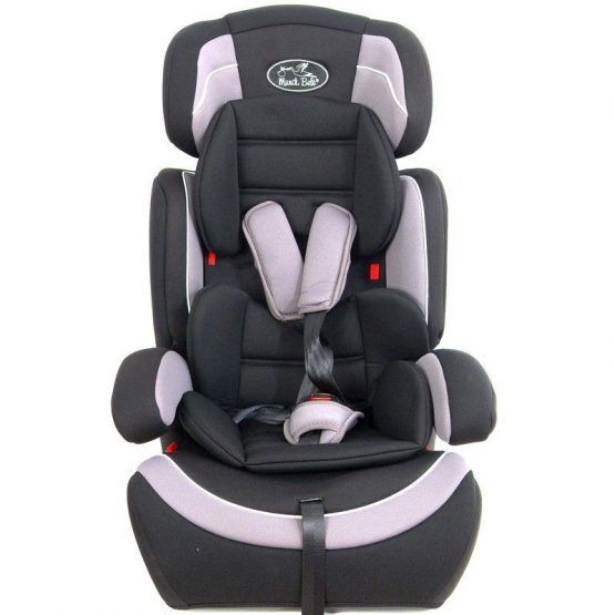 Silla Auto Mundibebe Luxe Negro Grupo 1-2-3