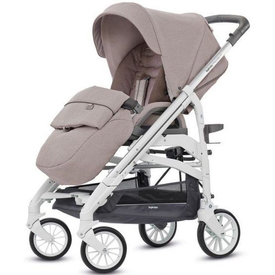 Cochecito Inglesina Duo Trilogy City Chasis Blanco