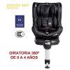 Silla Auto Ms Swivel grupos 0 y 1 giratoria