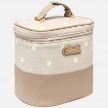 Nevera para bebé de loneta con estrellas