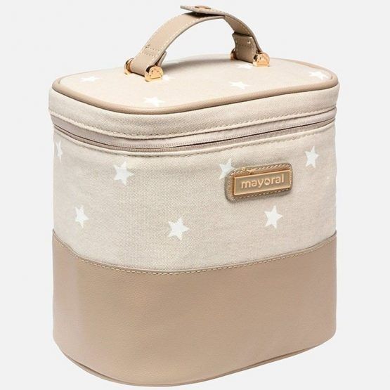 Nevera para bebé de loneta con estrellas