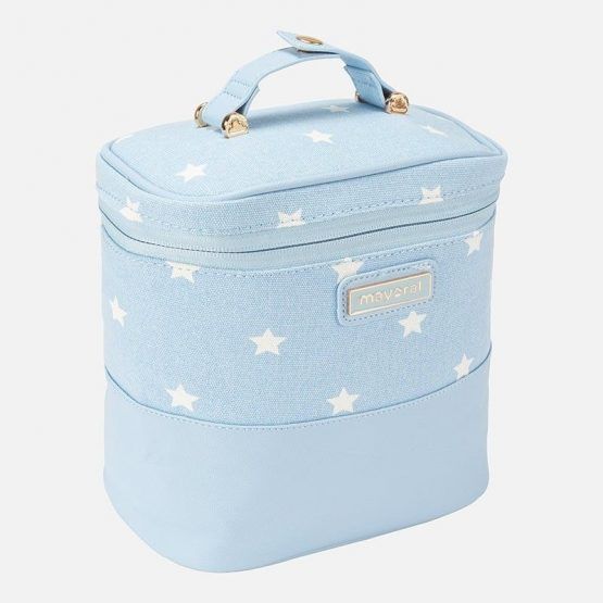 Nevera para bebé de loneta con estrellas