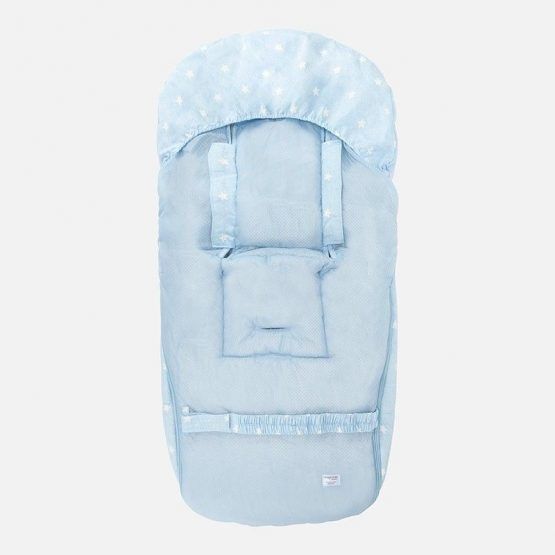 Funda de silla con saco para bebé Mayoral Silver Cloud