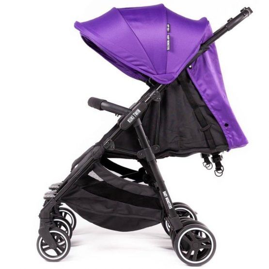 Silla De Paseo Gemelar Baby Monster Kuki Twin Con Pack Color