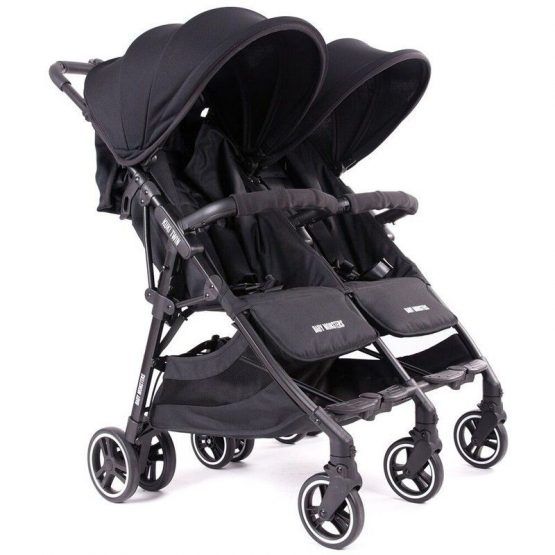 Silla De Paseo Gemelar Baby Monster Kuki Twin Con Pack Color