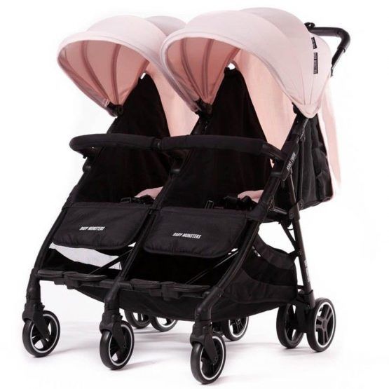 Silla De Paseo Gemelar Baby Monster Kuki Twin Con Pack Color