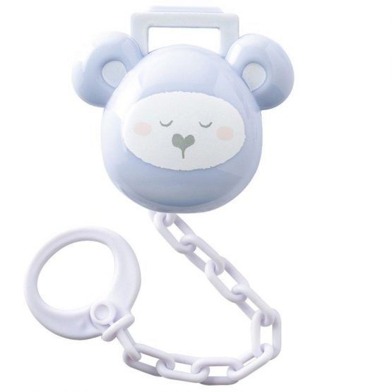 Protege Chupete Con Cadena Saro Happy Teddy