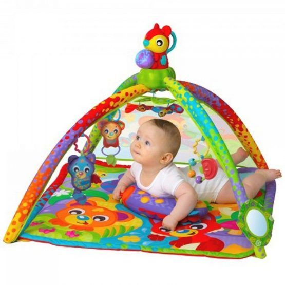 Gimnasio De Actividades Playgro Con Musica y Proyector Bosque