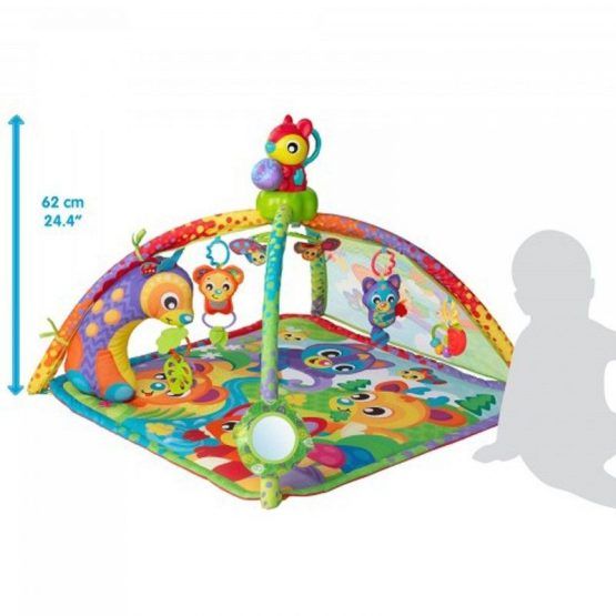 Gimnasio De Actividades Playgro Con Musica y Proyector Bosque