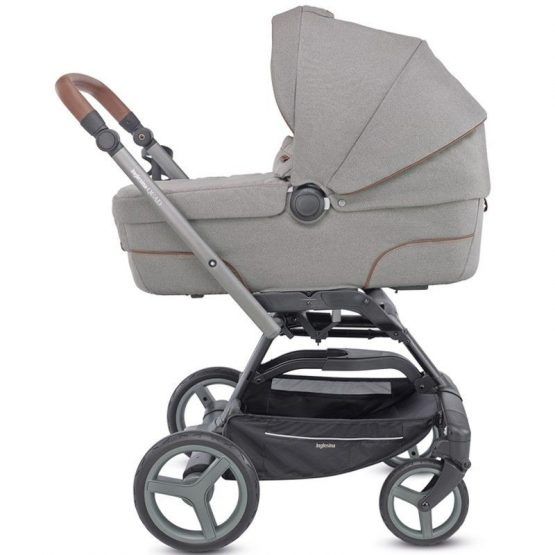 Cochecito Trio Quattro Quad Negro Derby Grey Titanio de Inglesina