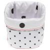 Cesta Saco Redonda Cambrass Be Dots Rosa