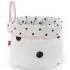 Cesta Saco Redonda Cambrass Be Dots Rosa
