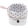 Cesta Saco Redonda Cambrass Be Dots Rosa