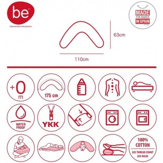 Cojin De Lactancia Cambrass Ergo Be Dots