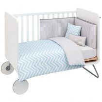 Edredon Y Protector Be Zigzag 60×120 de Cambrass