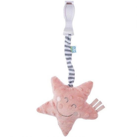 Sonajero Saro Risa Y Temblon Con Pinza