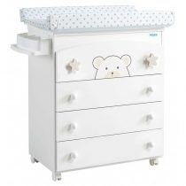 Bañera Mueble B970 Bubu Blanco Estrellas Beige de Micuna