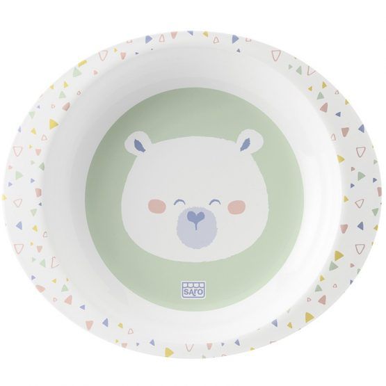 Vajilla Saro 6 Piezas Happy Colors