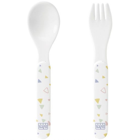 Vajilla Saro 6 Piezas Happy Colors