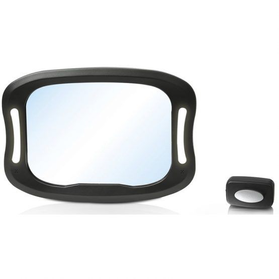 Espejo Retrovisor Universal C-You Con Luz de Baby Monster