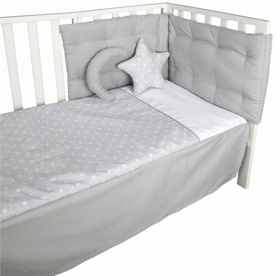 Colcha y Protector Cuna Andu Modin Monza