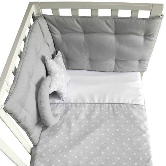 Colcha y Protector Cuna Andu Modin Monza