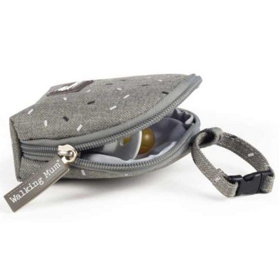 Funda Para Chupete Walking Mum Gris Tic Tic