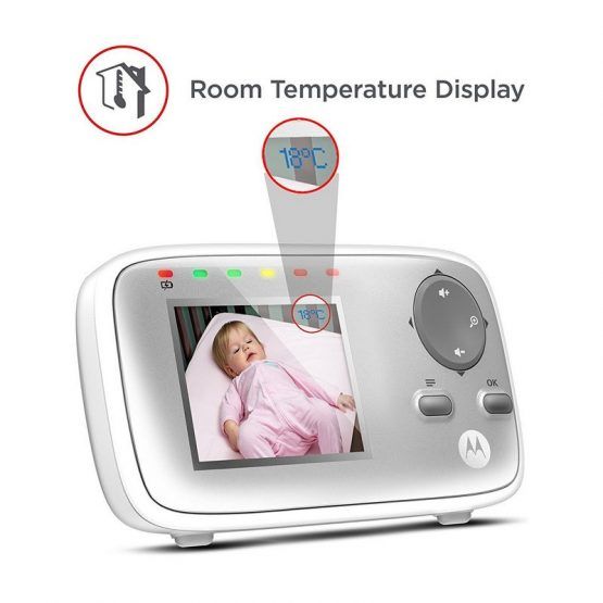 Motorola Vigilabebe Baby Monitor MBP482 2,4"