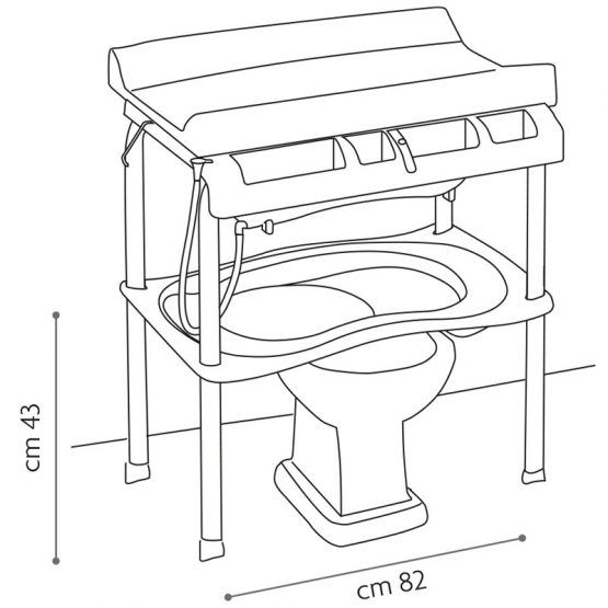 Bañera Bebe Brevi Pratico